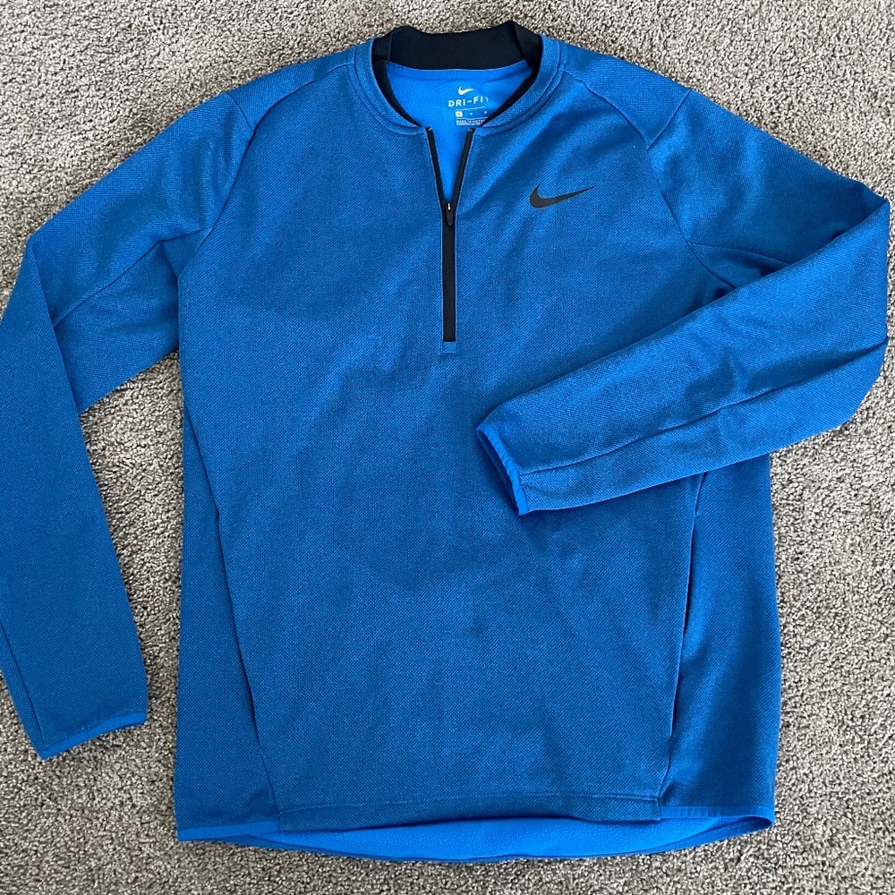 Nike Golf Dri-Fit 1/4 Zip Pullover w/ Pockets - Medium